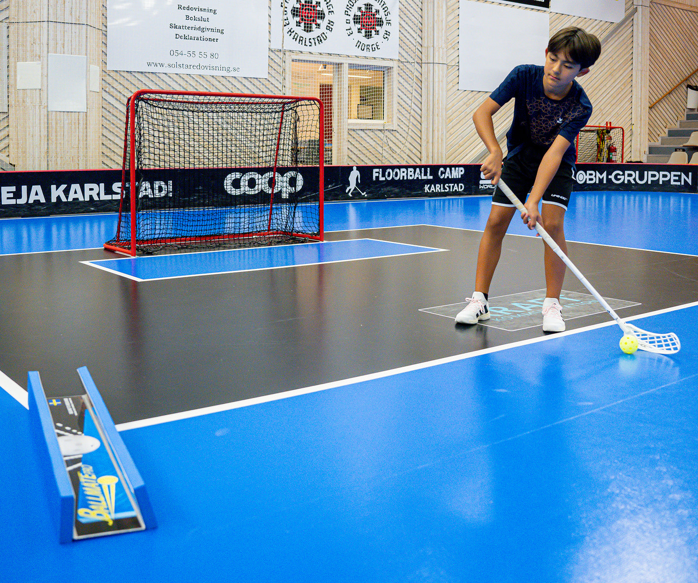 Ballmate gör vem som helst till en bättre innebandyspelare