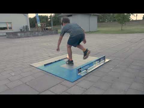 Ballmate Off Rink in action
